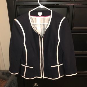 Women’s Crown and Ivy fullzip jacket size XL